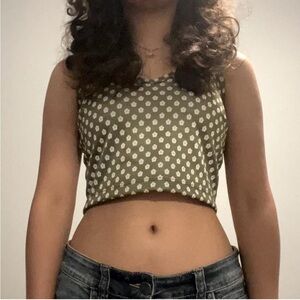 Cute flower tank top